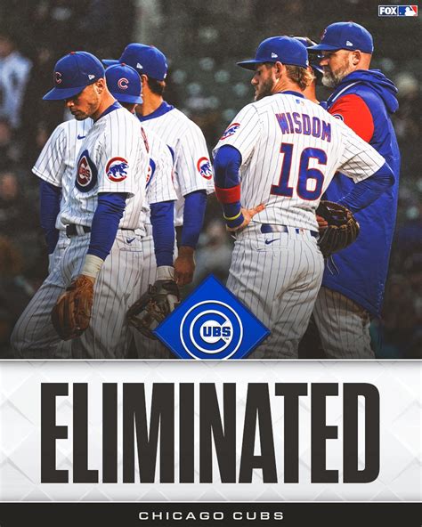 Chicago Cubs are eliminated from playoff contention on the penultimate day of the season: ‘We didn’t win enough ballgames’